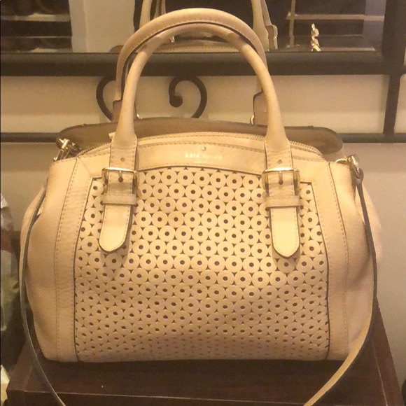 Kate Spade Perforated Leather Satchel - Picture 8 of 8